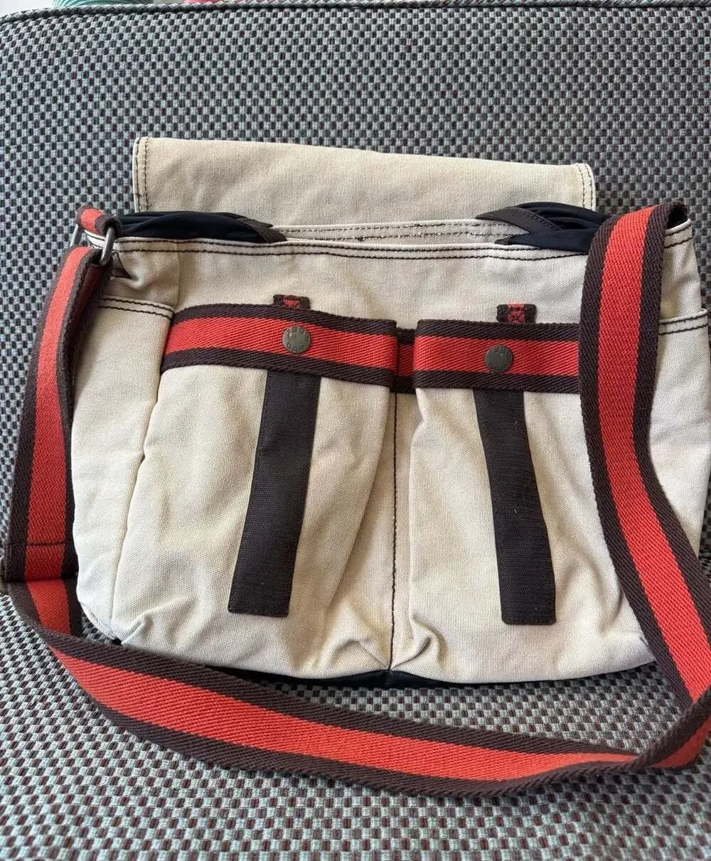 Vintage Gap 1969 Canvas Durable Messenger Bag